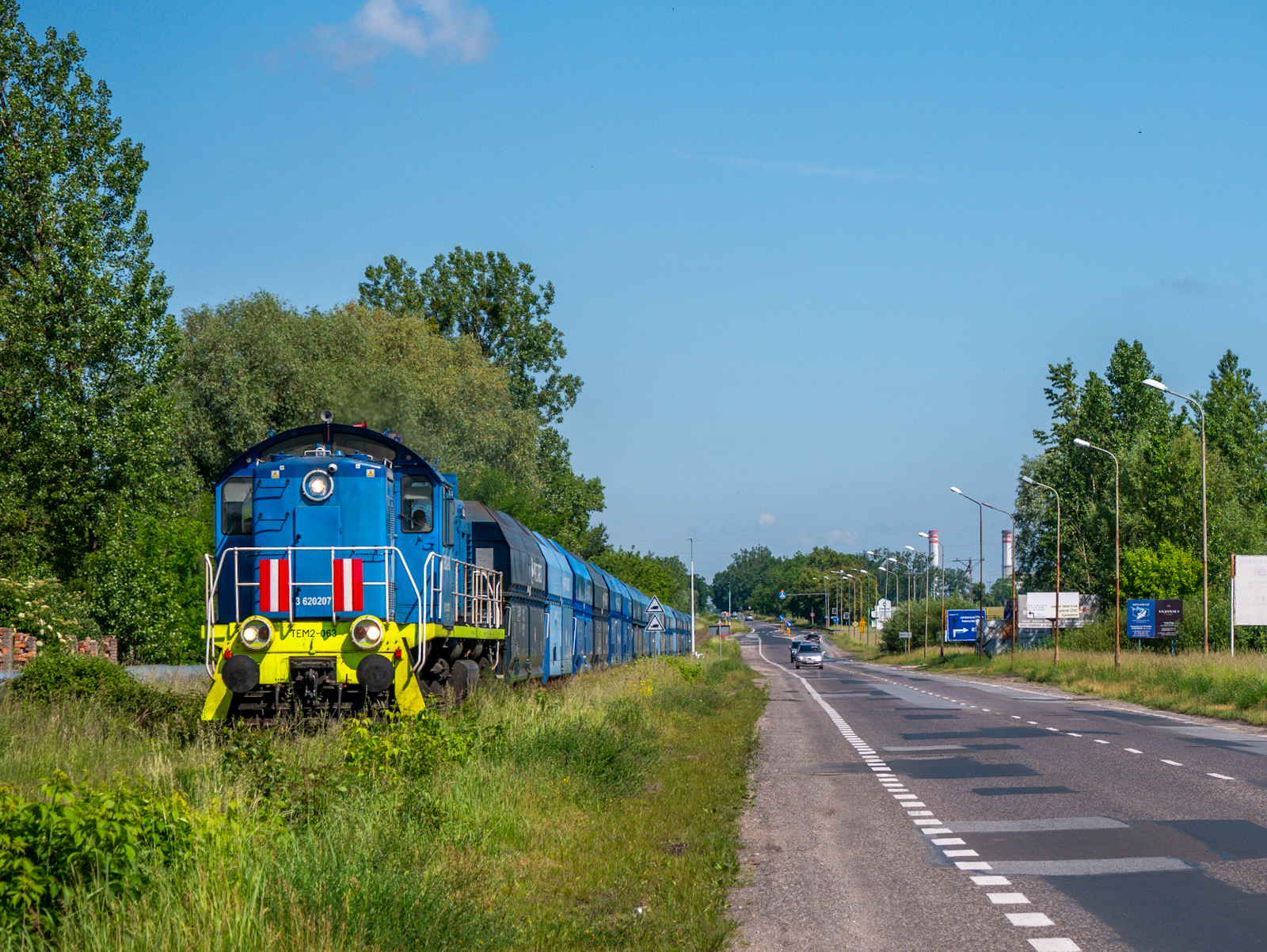 Tamarą z elektrowni