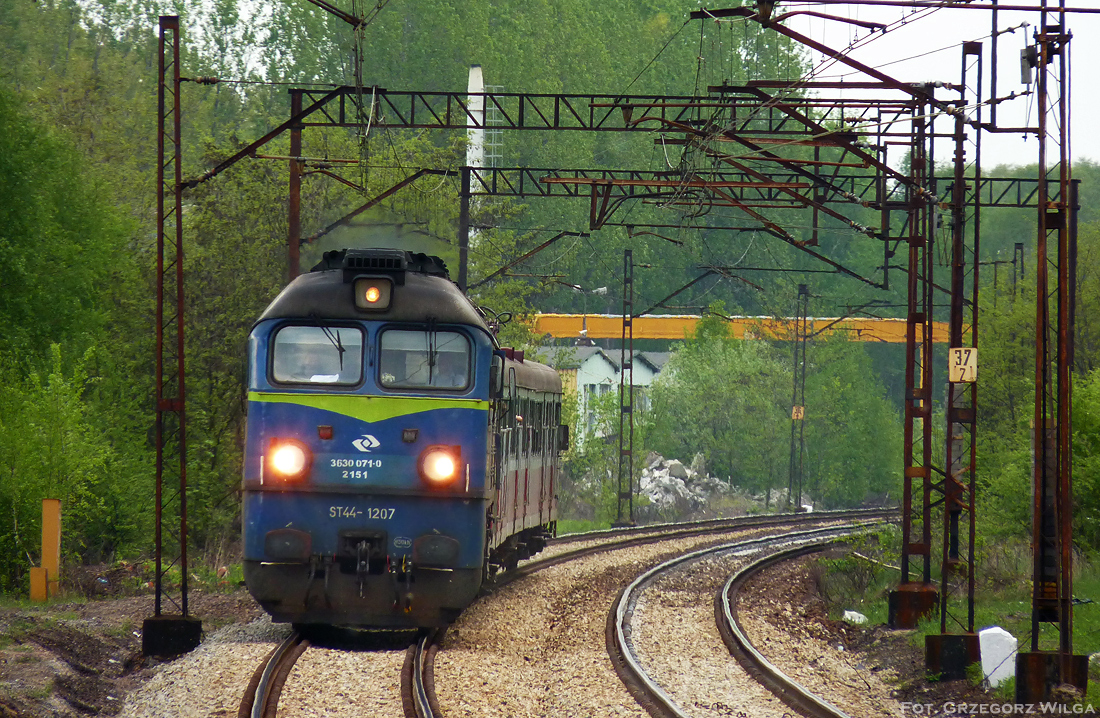 ST44 jako Regio Gliwice - Kędzierzyn