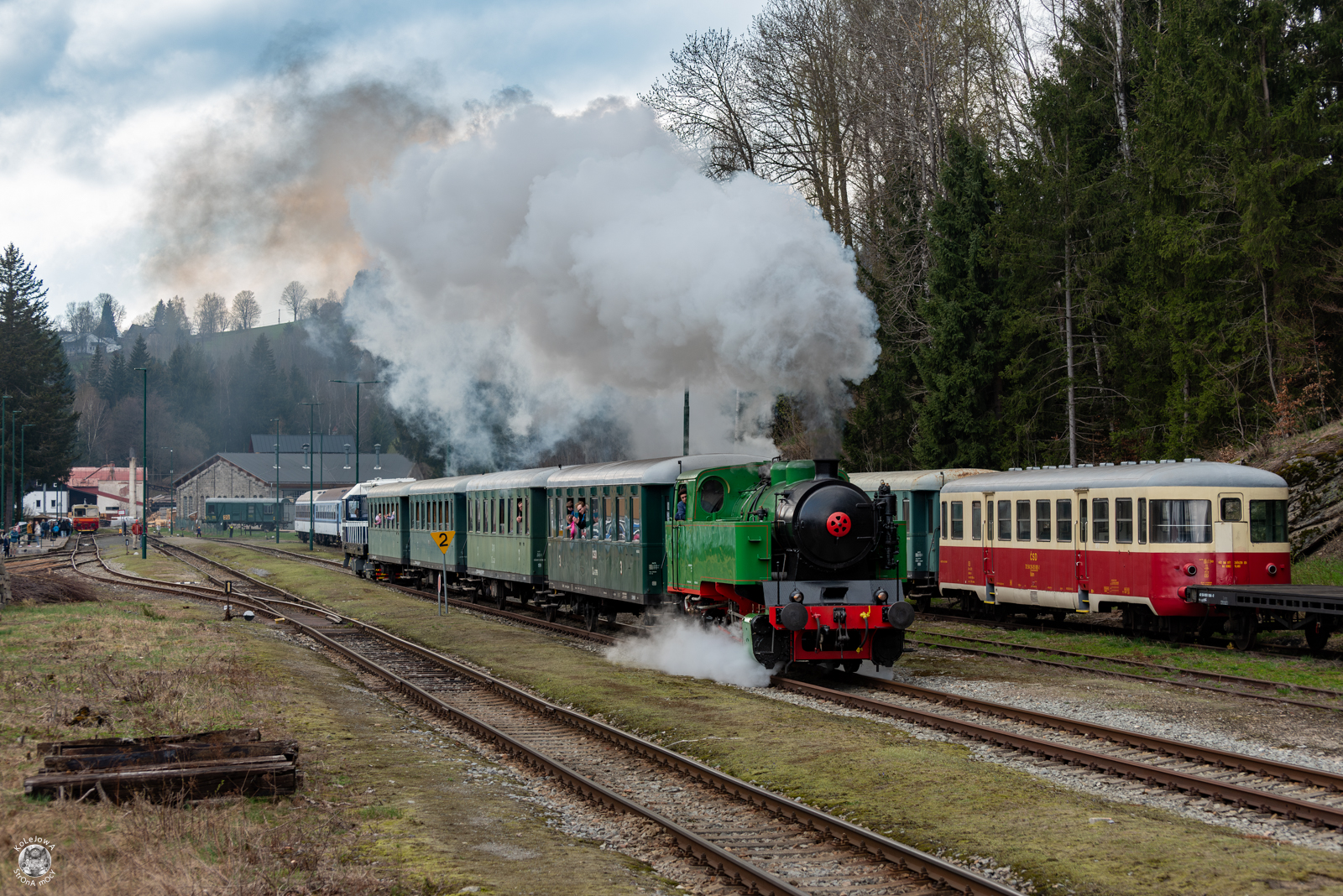 Nowa maszynka na Zubačce.