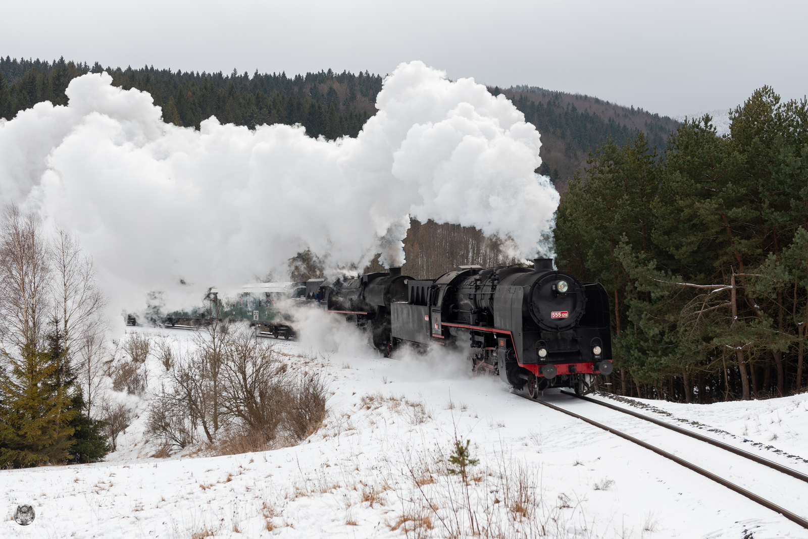 Parowozami na Slezský Semmering