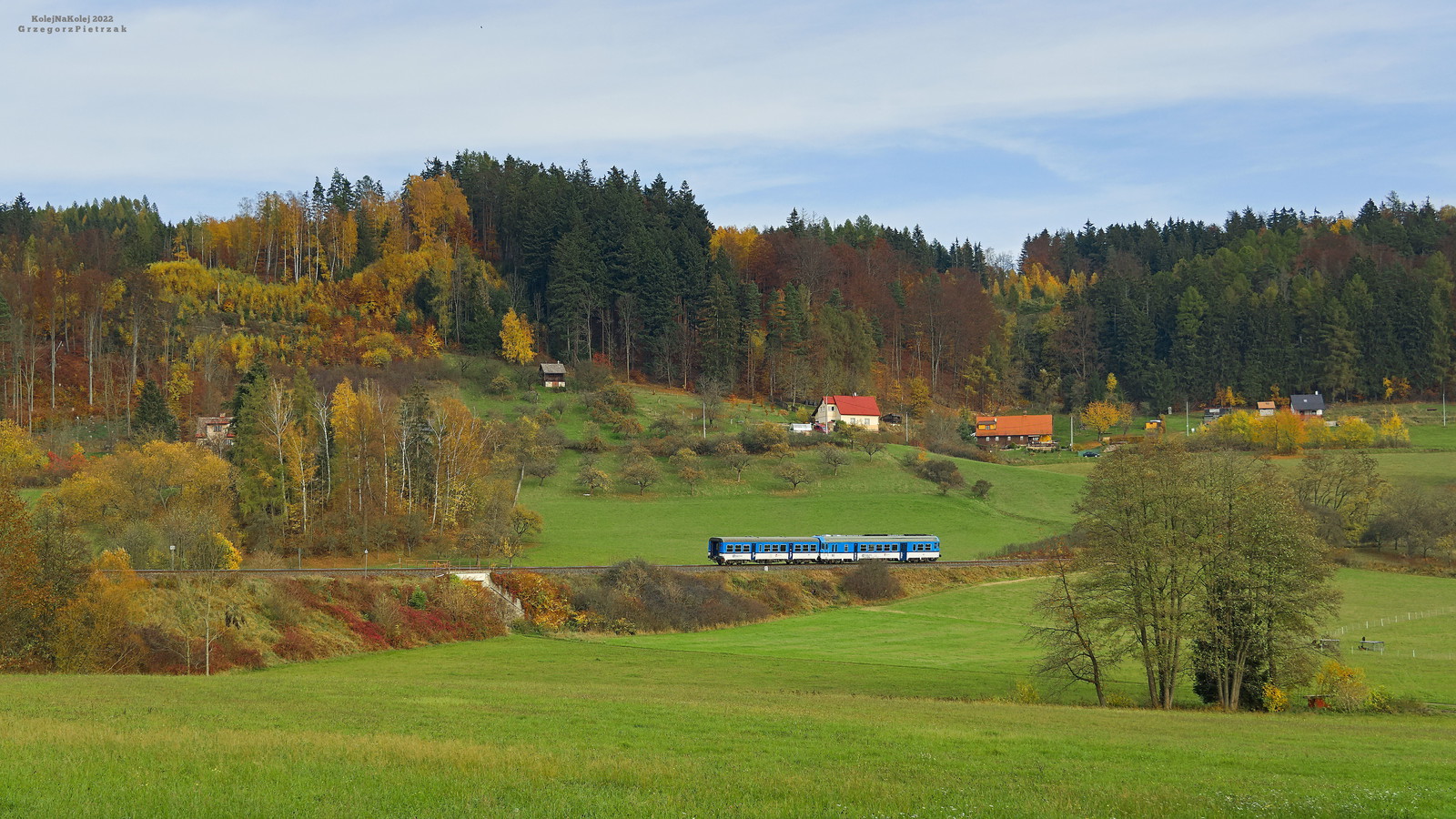 Pociąg Sp 1389 relacji Svoboda nad Úpou - Pardubice hl.n