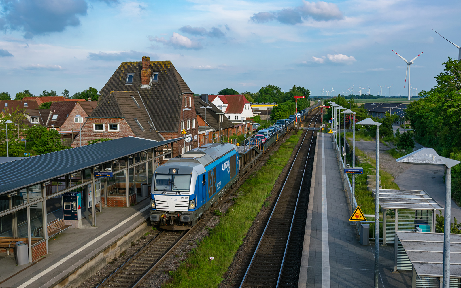 Autozug w Klanxbüll