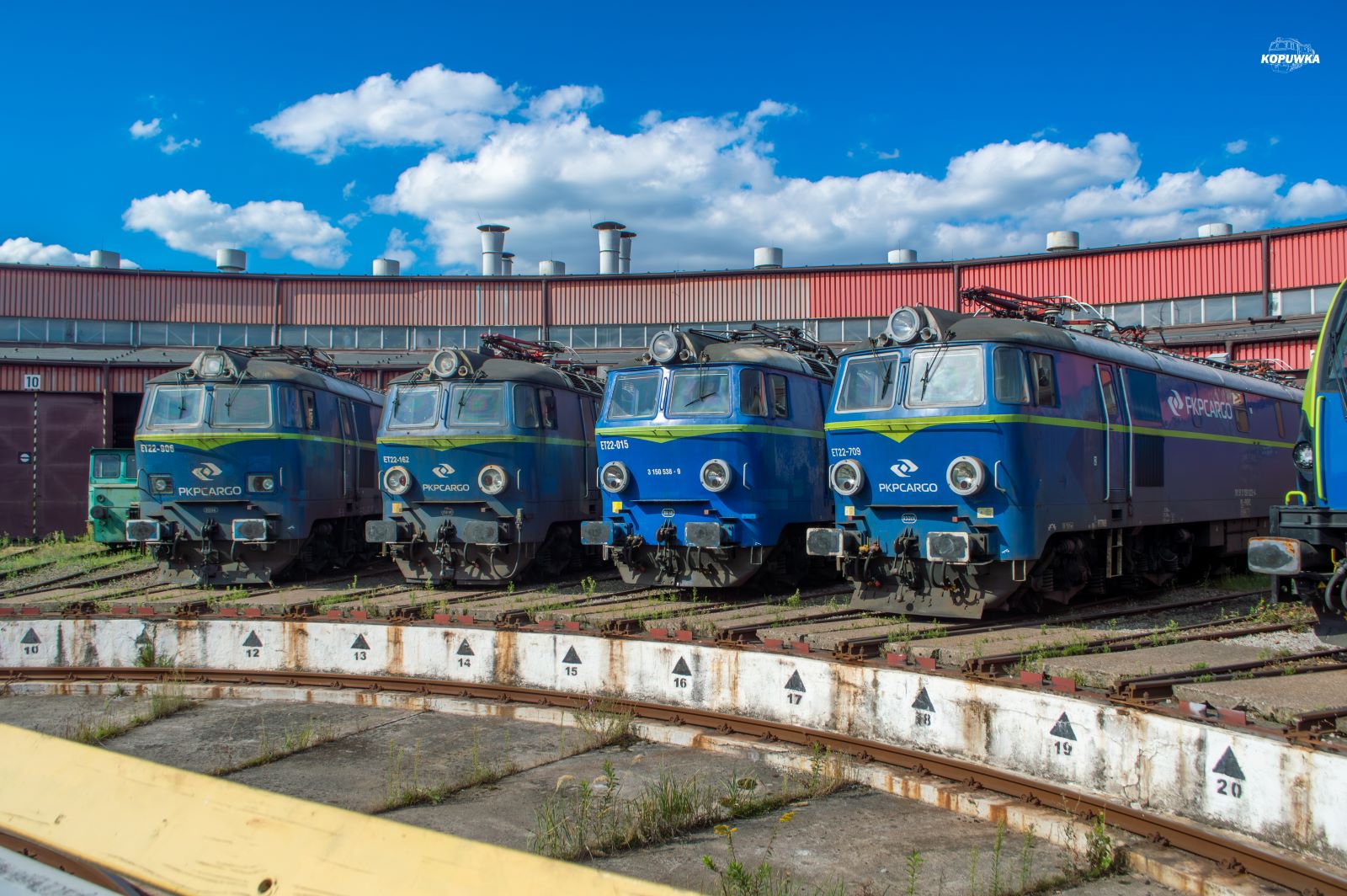 Odpoczynek stalowych kolosów