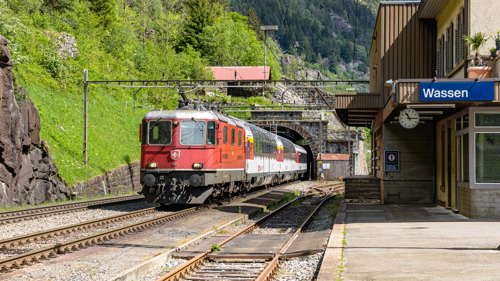 Ekspres Panoramiczny na Gotthardbahn