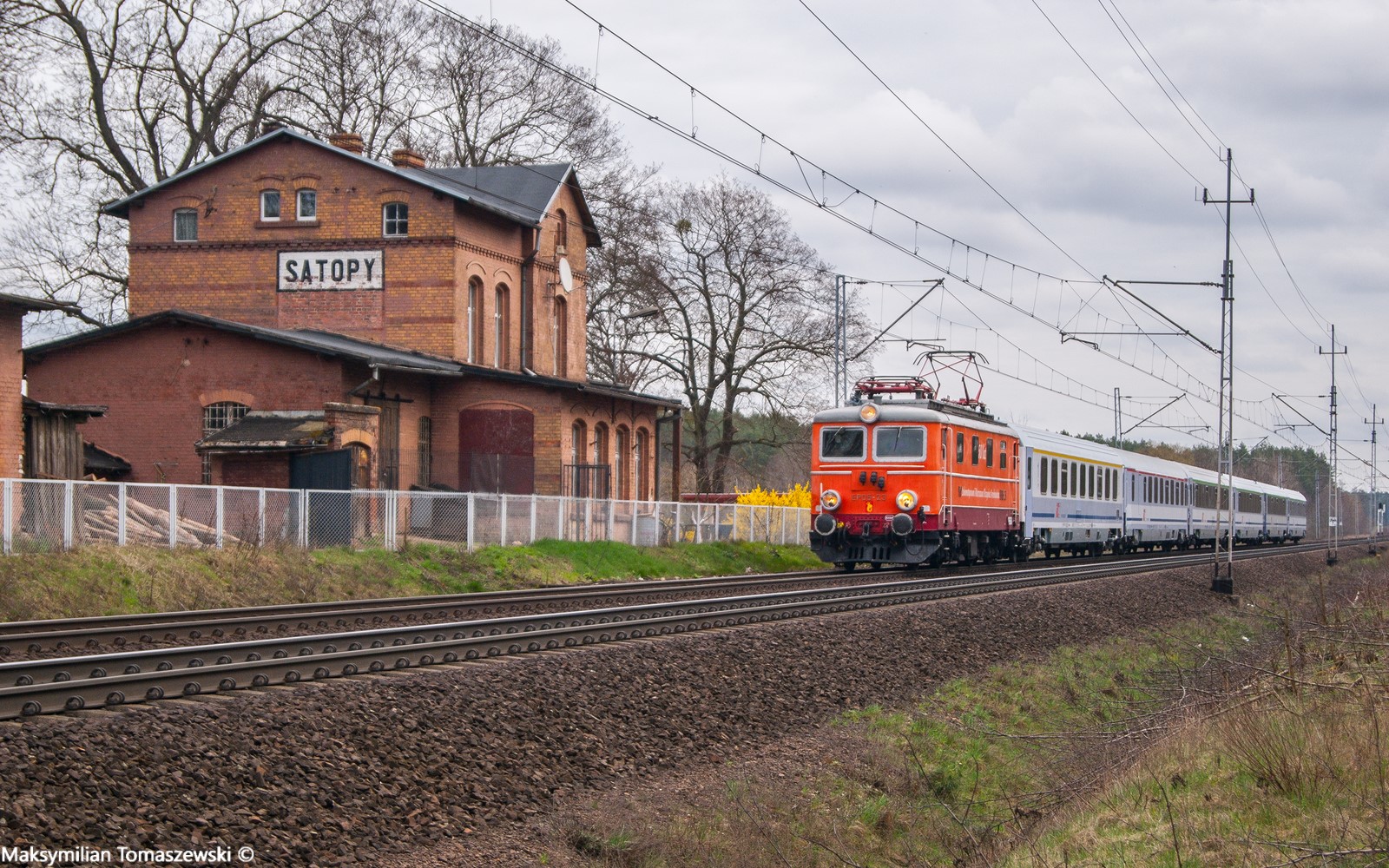 Czesio z Berlin-Warszawa Express