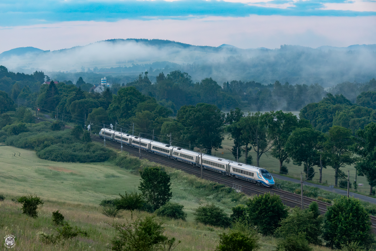 Pendolino w górach