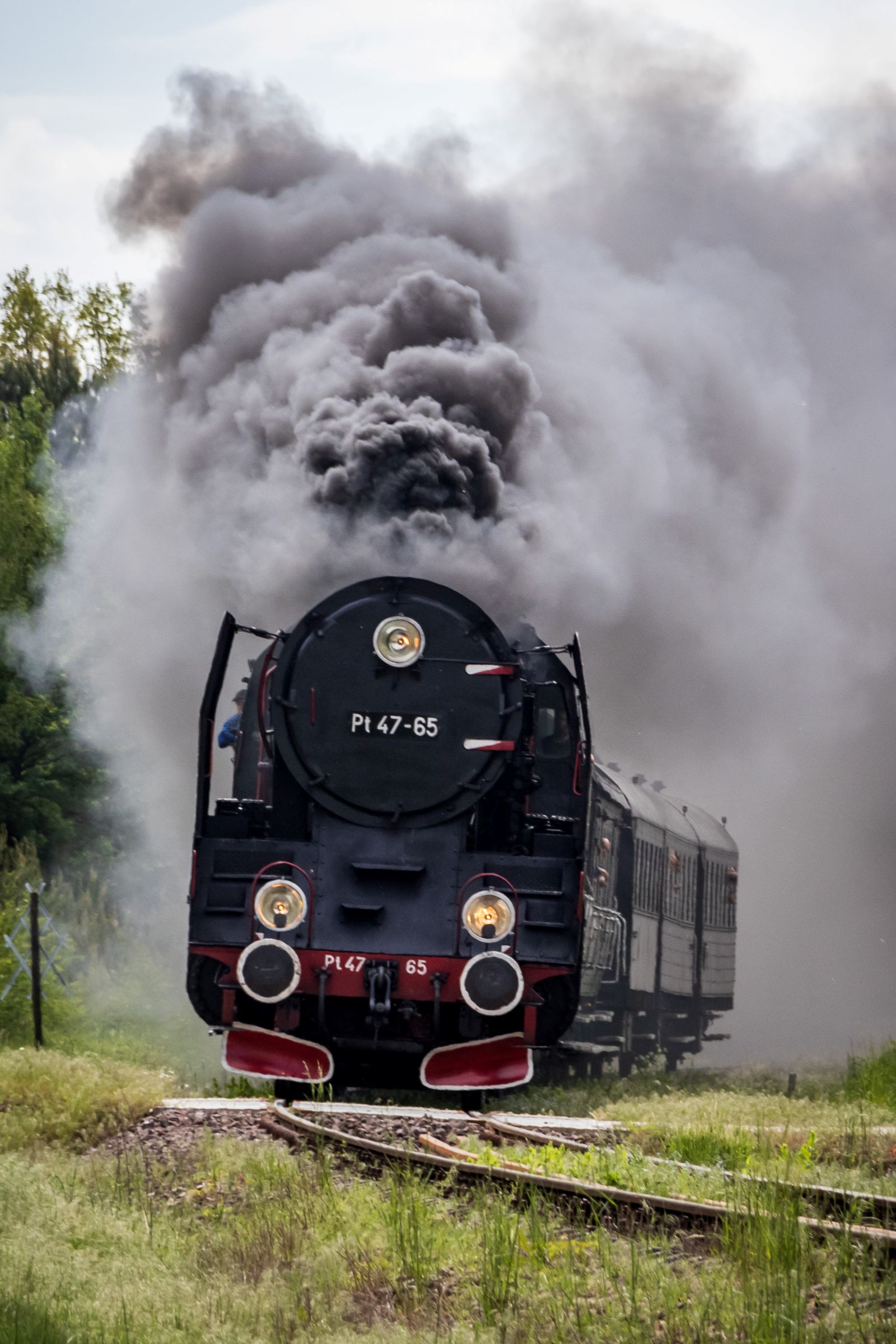 PT47-65 z retro z Tłuszcza do Ostrołęki