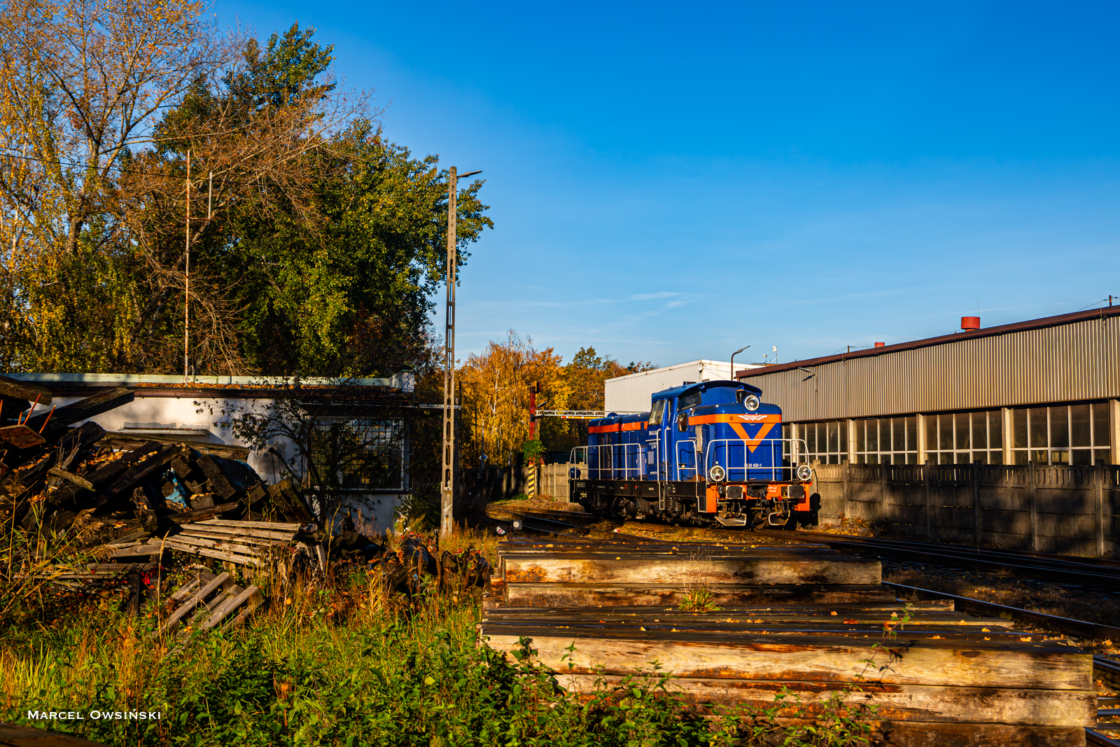 Chwilę przed pracą