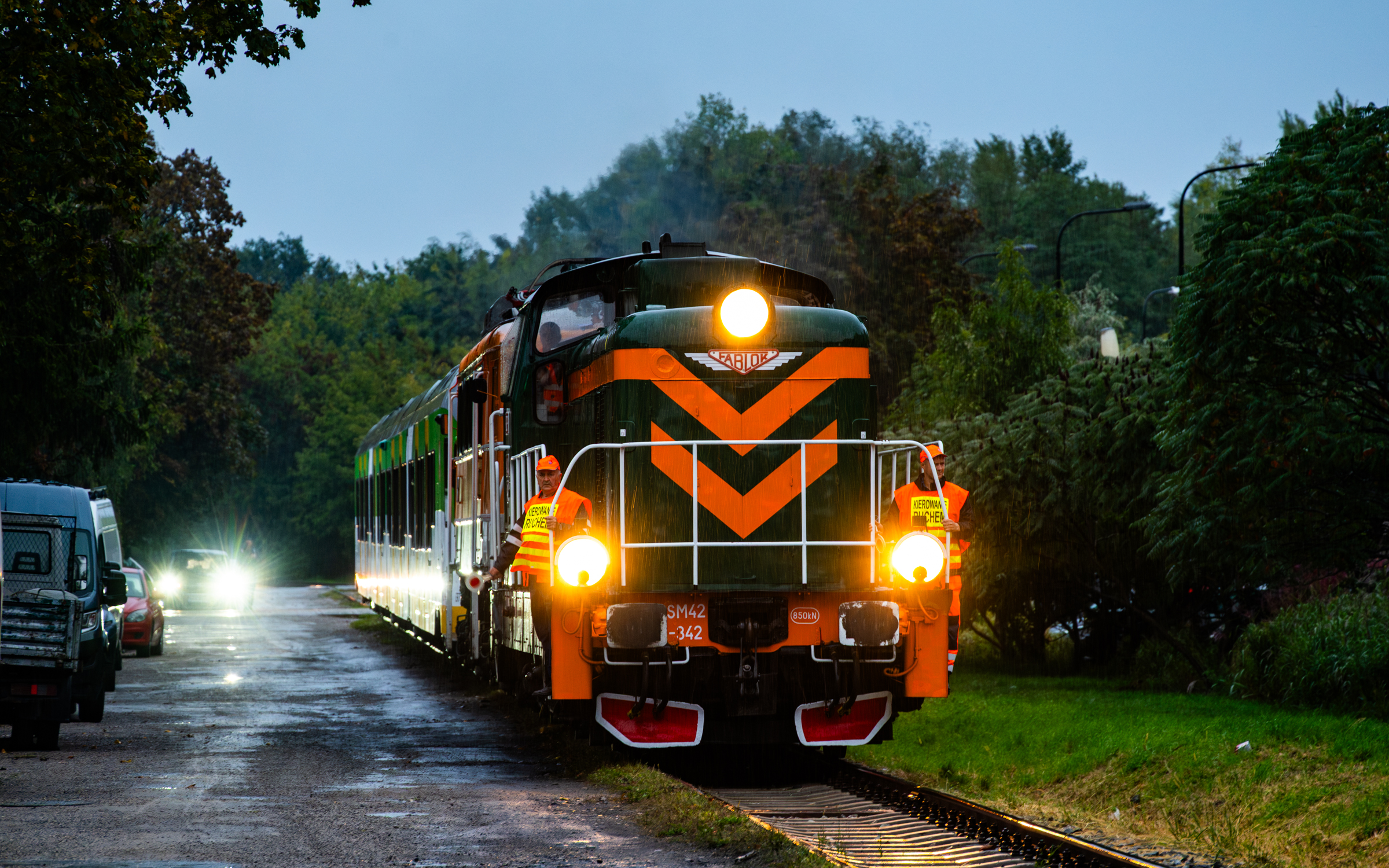 Deszczowy transport
