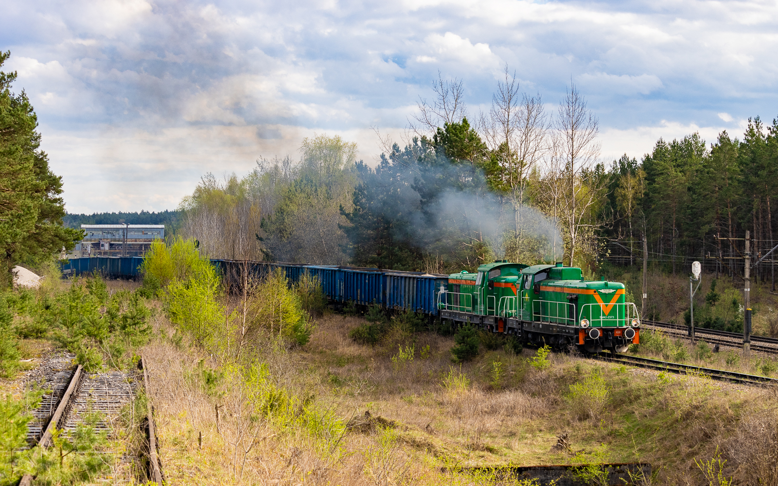 z bocznicy w stację