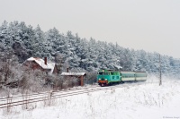 Zimowa sceneria na Ostbahnie