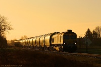 FPL do Wałcza o poranku.