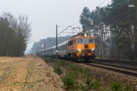 Kolorowy pociąg w niekolorowy ...