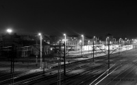 Ostrowska stacja nocną porą